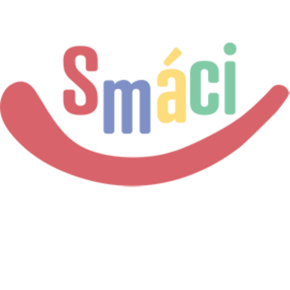 Logo organizace Smáci – komunitního partnera projektu Ekvilibro podporujícího inkluzi dětí a mladých lidí.